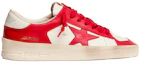 Order Golden Goose Stardan ''Rood Wit Versleten'' GMF00128.F002186.10350