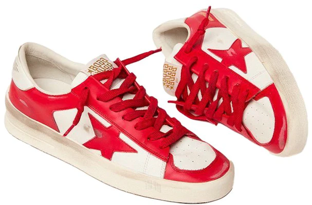Golden Goose Stardan ''Rood Wit Versleten'' GMF00128.F002186.10350 Lookbook Golden Goose Stardan ''Rood Wit Versleten'' GMF00128.F002186.10350