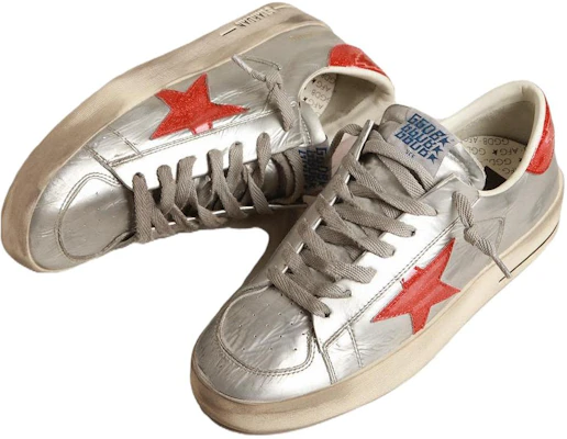 Golden Goose Stardan 'Silver' GMF00128.F003584.70217 Shop Golden Goose Stardan 'Silver' GMF00128.F003584.70217