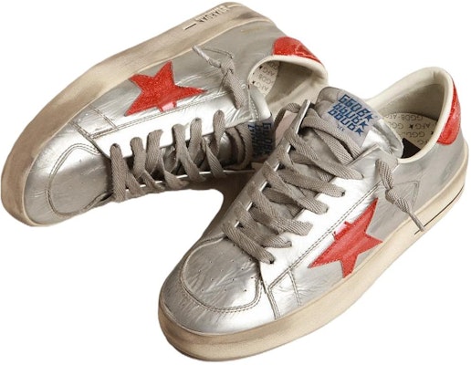 Golden Goose Stardan 'Silver' GMF00128.F003584.70217 Shop Golden Goose Stardan 'Silver' GMF00128.F003584.70217
