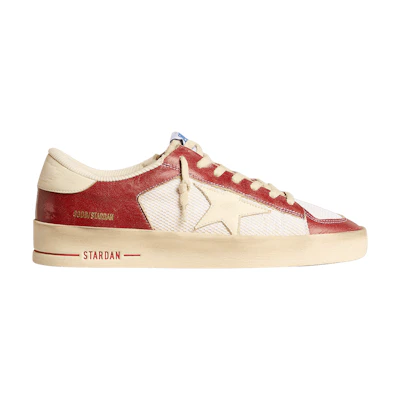 Golden Goose Stardan 'White Ecru Red'