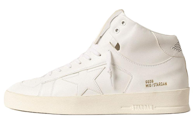 Golden Goose Stardan 'White Fashion Versatile Mid-Top' GMF00441.F003952.10100