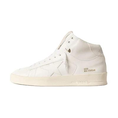 Golden Goose Stardan 'White Fashion Versatile Mid-Top'