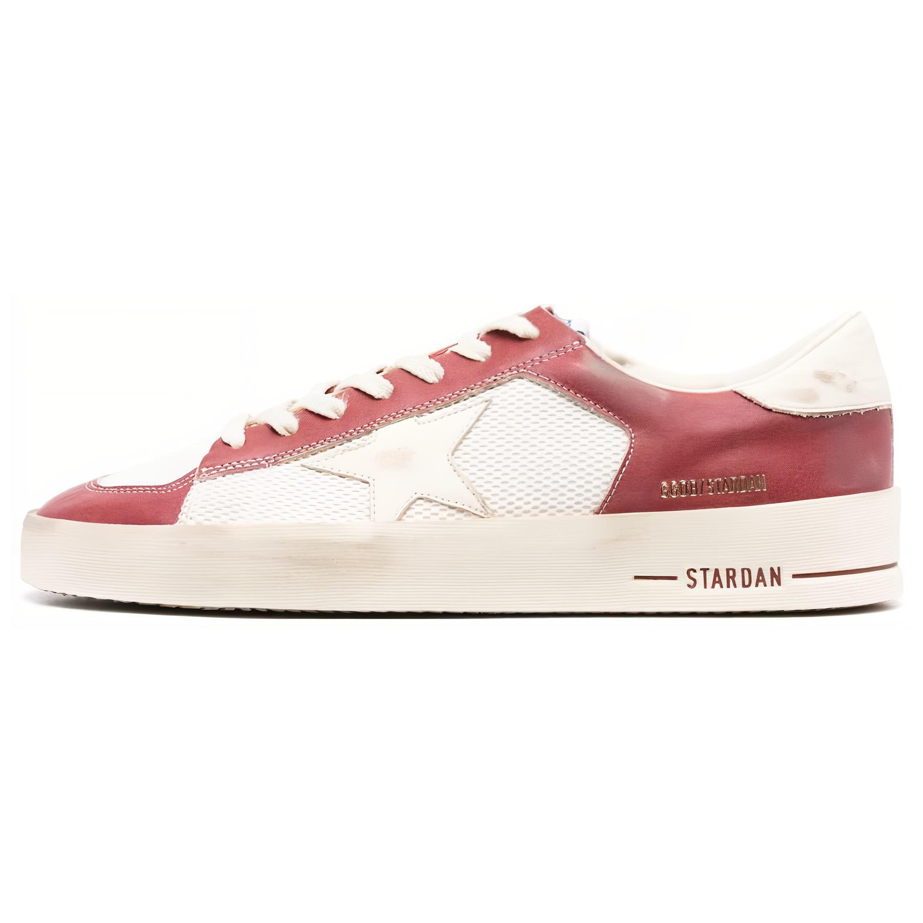 Golden Goose Stardan 'White Red' GMF00593.F004752.82367