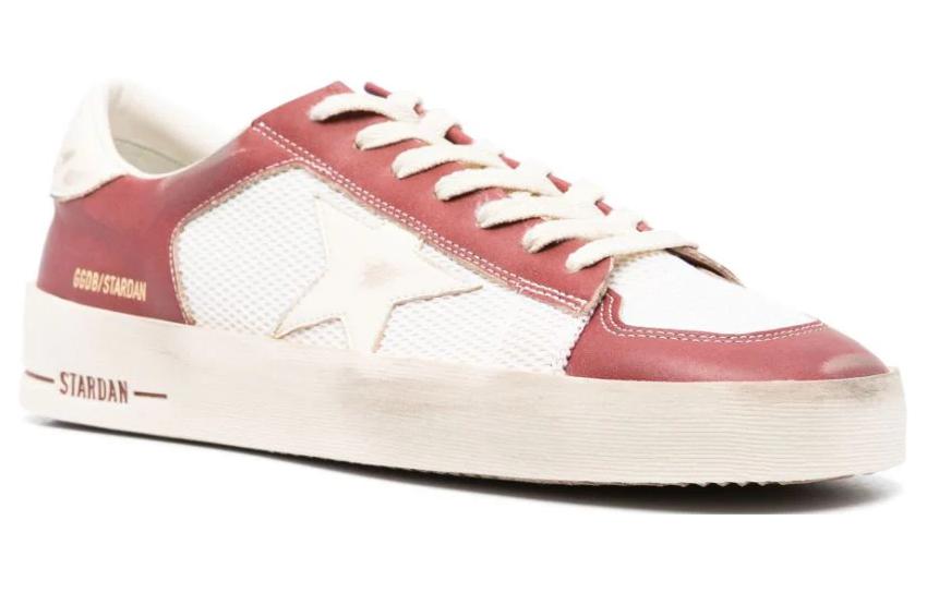 Lookbook Golden Goose Stardan ''Wit Rood'' GMF00593.F004752.82367