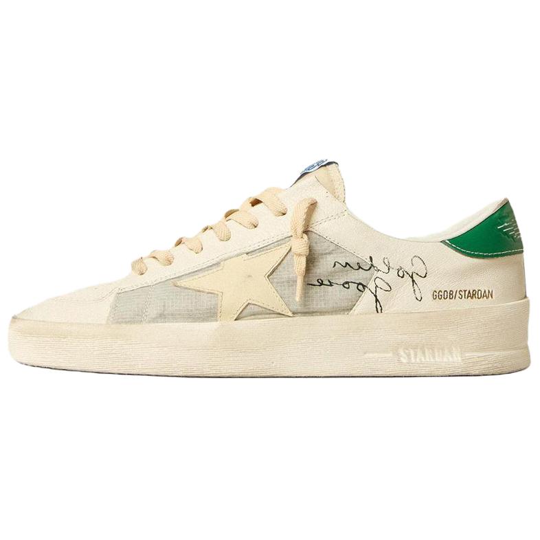 Golden Goose Stardan Low-Top White Sneakers Casual Fashion. GMF00333.F005258.11683