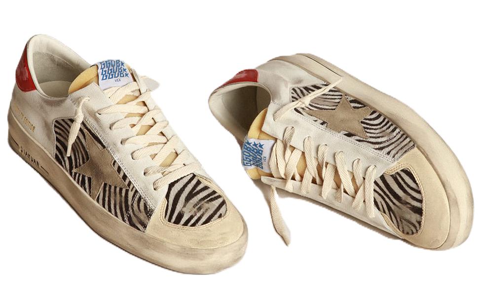 Lookbook ゴールデングース スターダン ロー 'ホワイトレザー' GMF00128.F003533.81867 GMF00128.F003533.81867