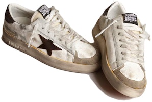 Golden Goose Stardan Pelo Pony Blanco Marrón GMF00128.F004007.81999 Lookbook Golden Goose Stardan Pelo Pony Blanco Marrón GMF00128.F004007.81999