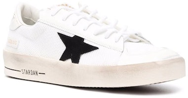 Golden Goose Stardan 星星貼花系帶 時尚板鞋 男款 白色 Order Golden Goose Stardan 星星貼花系帶 時尚板鞋 男款 白色