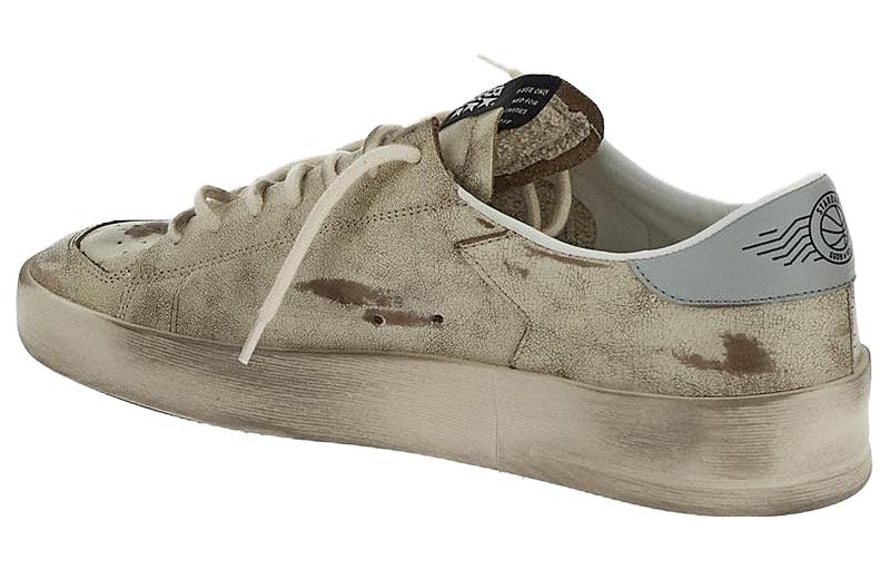 Shop Golden Goose Stardan Blanc Vintage Bleu Clair GMF00128.F004568.11514