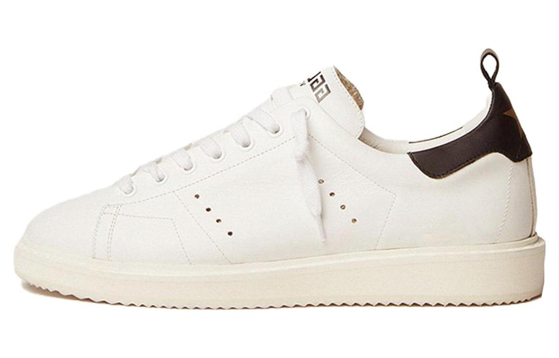 Golden Goose Starter 'White Leather Low-Top' GMF00127.F000332.80203