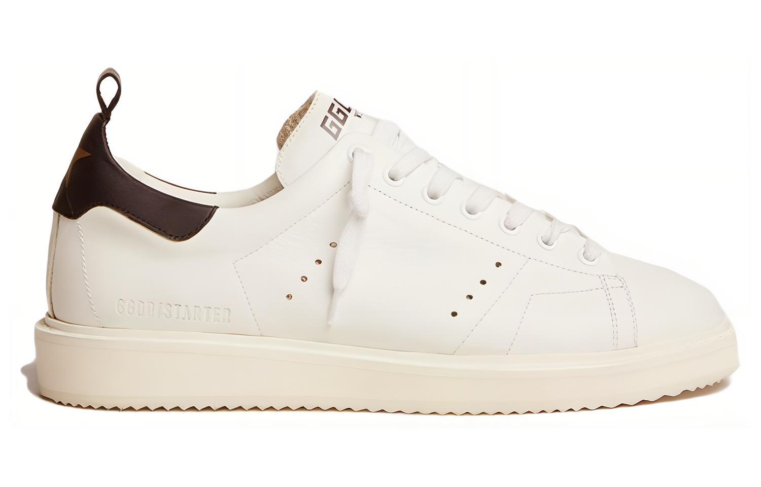 Order Golden Goose Starter ''Sneakers Bianche in Pelle Low-Top'' GMF00127.F000332.80203