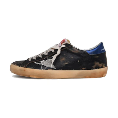 Golden Goose Super-Star 'Black Leather Low-Top Fashion'