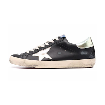 Golden Goose Super-Star 'Black Mismatched'