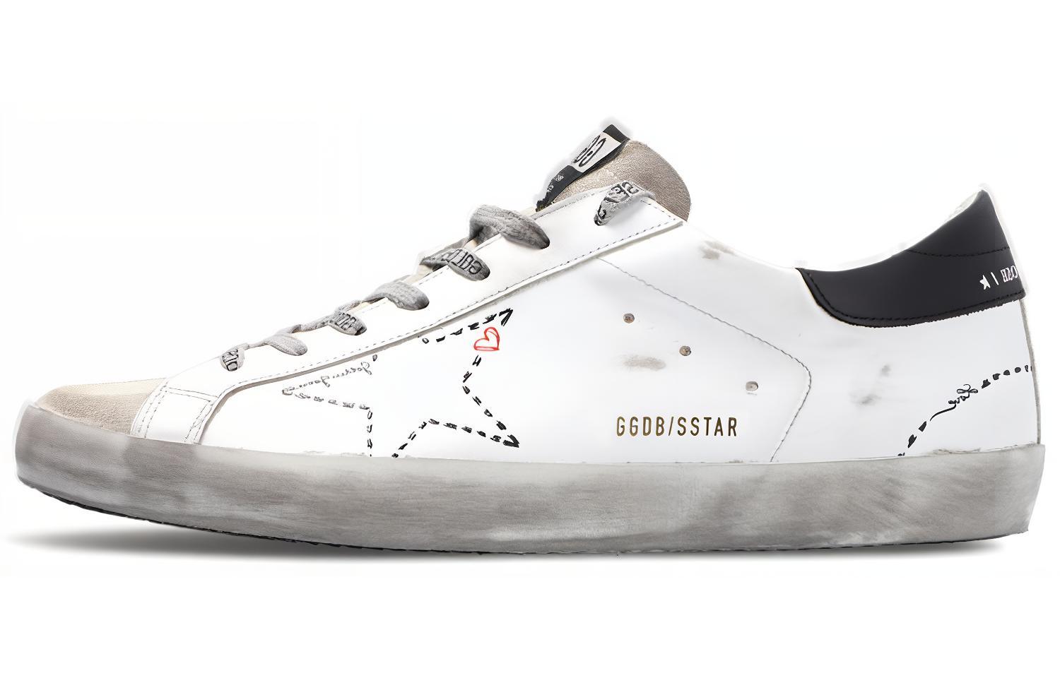 Golden Goose Super-Star 'Black Tail Graffiti' GMF00101.F000124.10278
