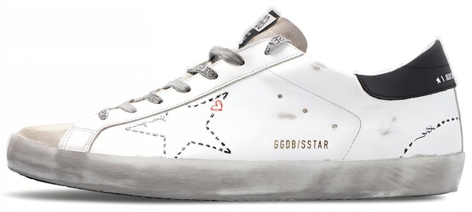 Golden Goose Super-Star 'Ekor Hitam Grafiti' GMF00101.F000124.10278 Buy Golden Goose Super-Star 'Ekor Hitam Grafiti' GMF00101.F000124.10278
