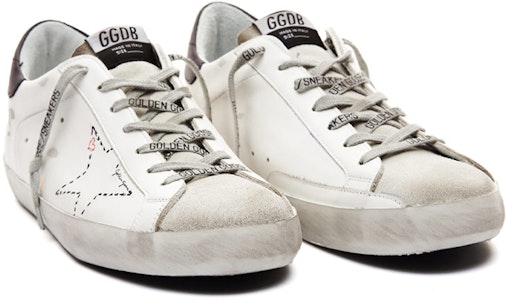 Golden Goose Super-Star 'Ekor Hitam Grafiti' GMF00101.F000124.10278 Lookbook Golden Goose Super-Star 'Ekor Hitam Grafiti' GMF00101.F000124.10278
