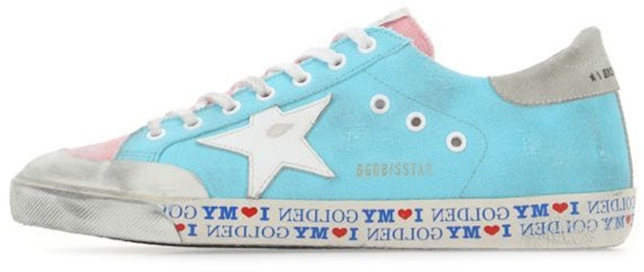 Golden Goose Super-Star 'Trendi Biru Low-Top' GMF00107.F001238.50593 Buy Golden Goose Super-Star 'Trendi Biru Low-Top' GMF00107.F001238.50593