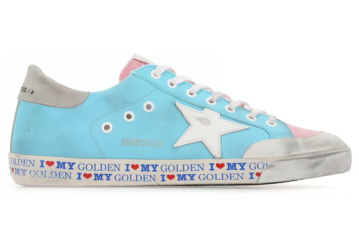 Order Golden Goose Super-Star 'Blue Trendy Low-Top' GMF00107.F001238.50593