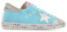Lookbook Golden Goose Super-Star 'Blue Trendy Low-Top' GMF00107.F001238.50593