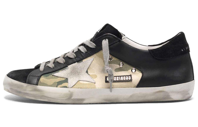 Golden Goose Super-Star 'Camouflage Black'