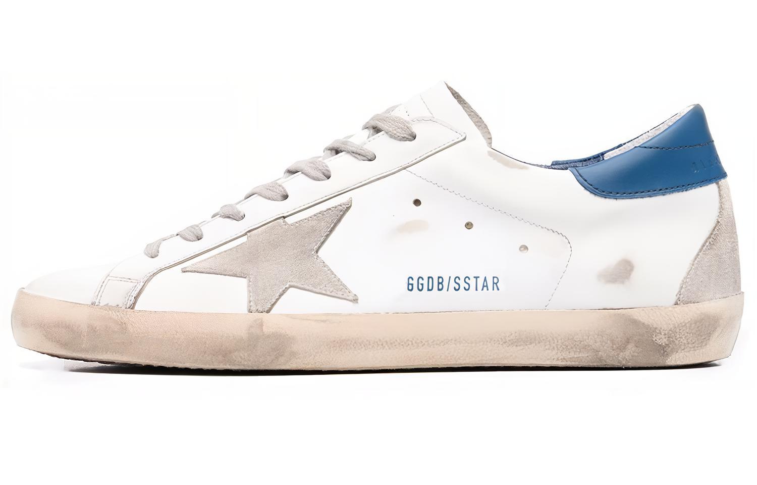 Golden Goose Super-Star 'Decal Blue Tail'