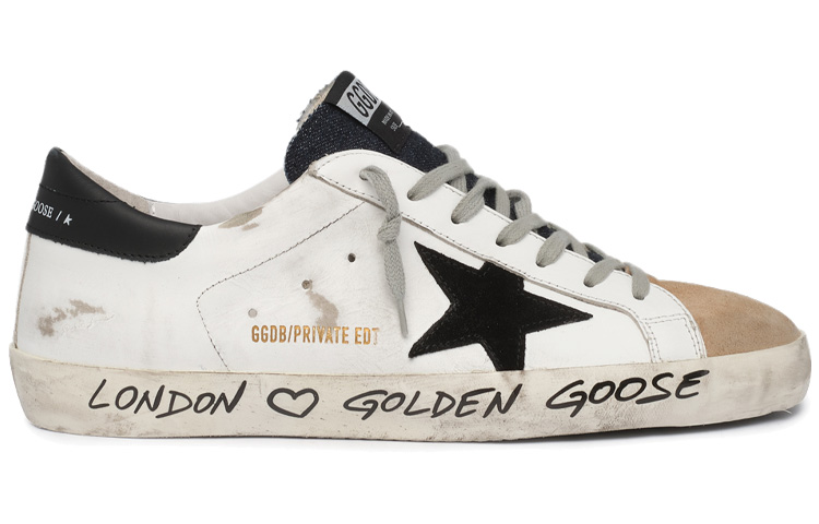 Golden Goose Super-Star 'Distressed Black & White' 圖 2