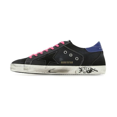 Golden Goose Super-Star 'Distressed Black'