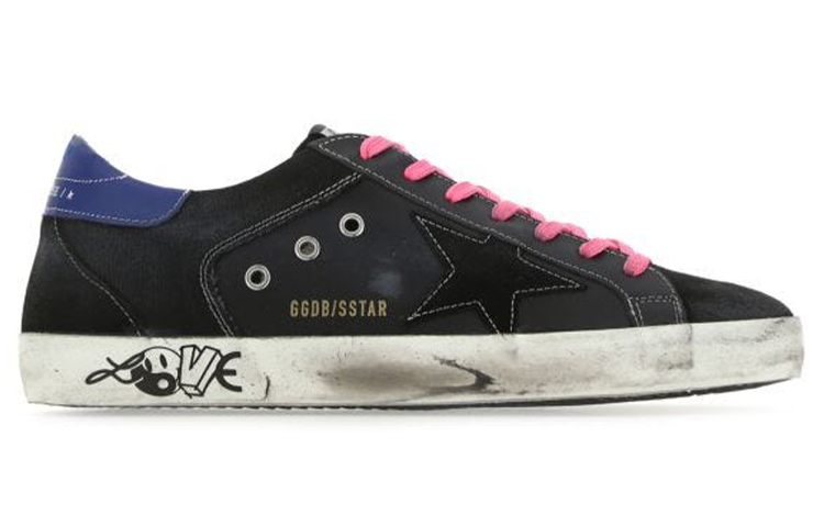 Golden Goose Super-Star 'Distressed Black' 圖 2