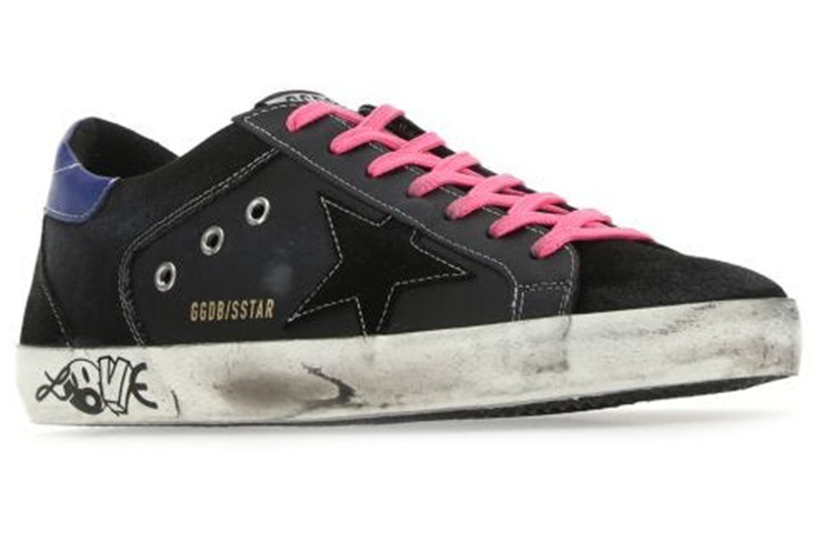 Golden Goose Super-Star 'Distressed Black' 圖 4