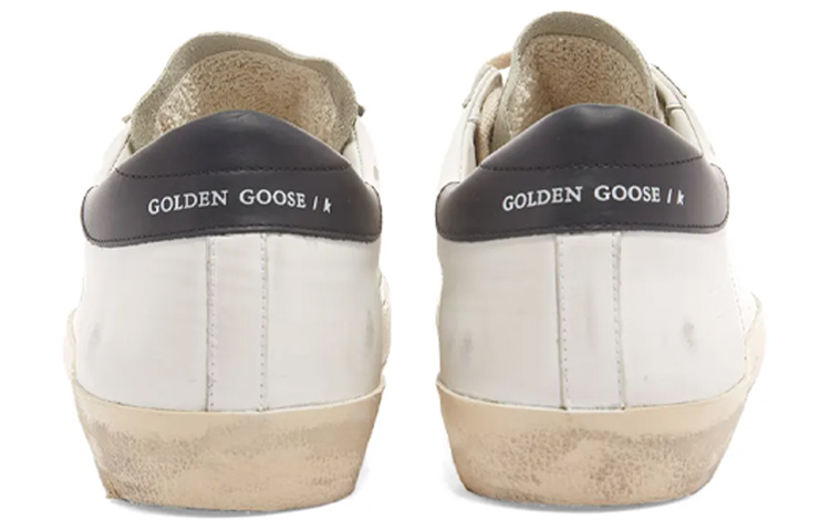 Purchase Golden Goose Super-Star 'Negro Blanco Desgastado' GMF00105.F003347.10220