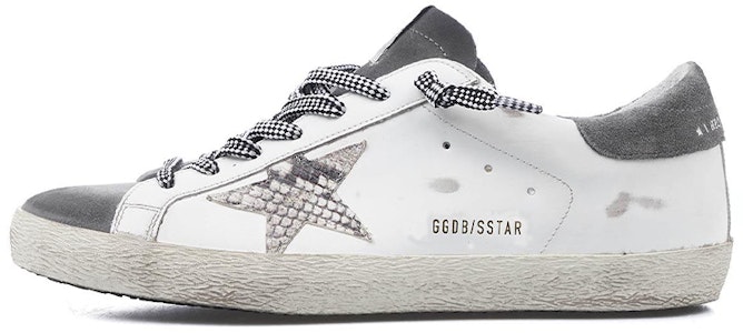 Golden Goose Super-Star 'Kelabu Putih Lusuh' GMF00101.F002045.10772 Buy Golden Goose Super-Star 'Kelabu Putih Lusuh' GMF00101.F002045.10772
