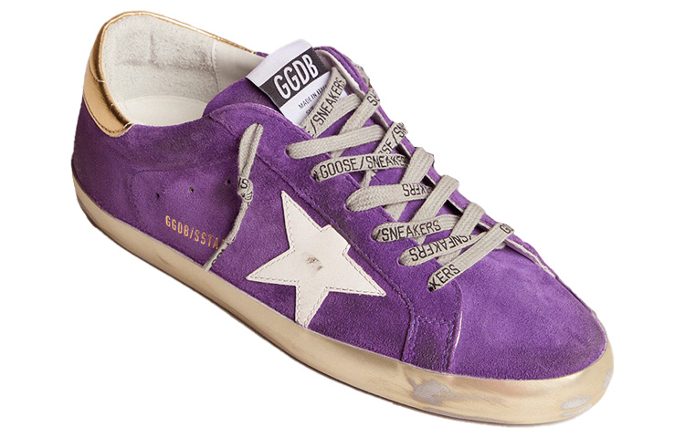 Golden Goose Super-Star 'Distressed Purple' 圖 3