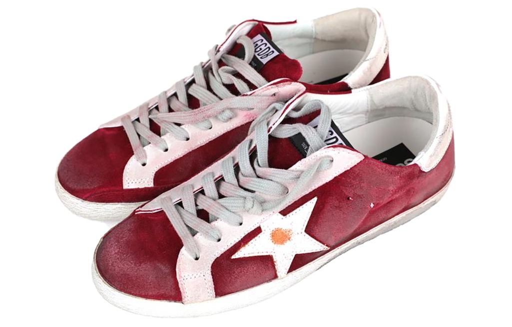 Golden Goose Super-Star 'Distressed Red White' 圖 3