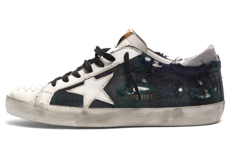 Golden Goose Super-Star 'Distressed Suede Black White'