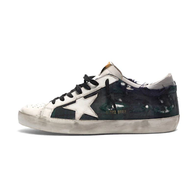 Golden Goose Super-Star 'Distressed Suede Black White'