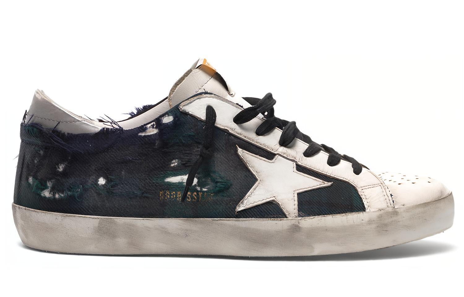 Golden Goose Super-Star 'Distressed Suede Black White' 圖 2