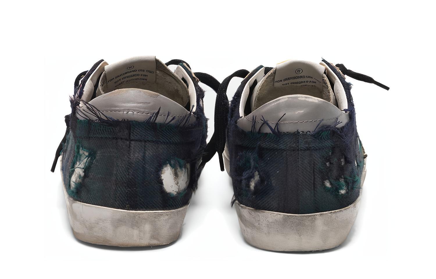 Golden Goose Super-Star 'Distressed Suede Black White' 圖 4