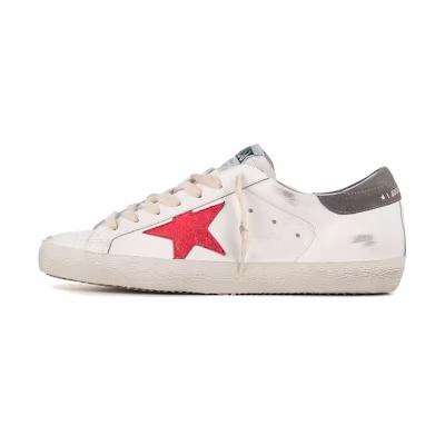 Golden Goose Super-Star 'Distressed White'