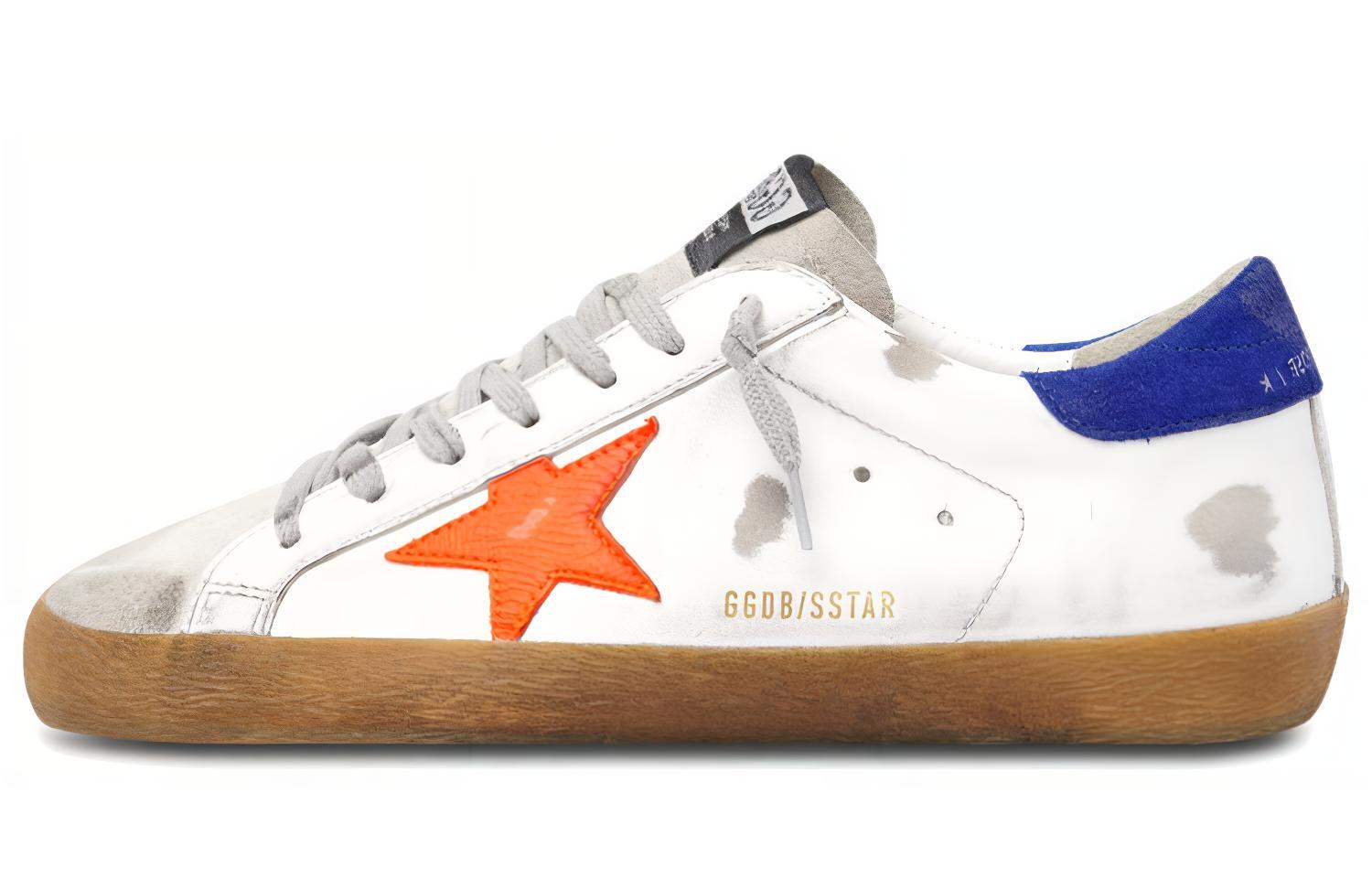 Golden Goose Super-Star 'Distressed White Blue'