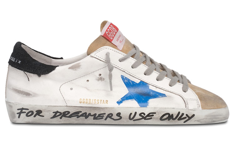 Golden Goose Super-Star 'Distressed White Blue' 圖 2