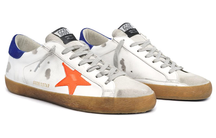 Golden Goose Super-Star 'Distressed White Blue' 圖 3