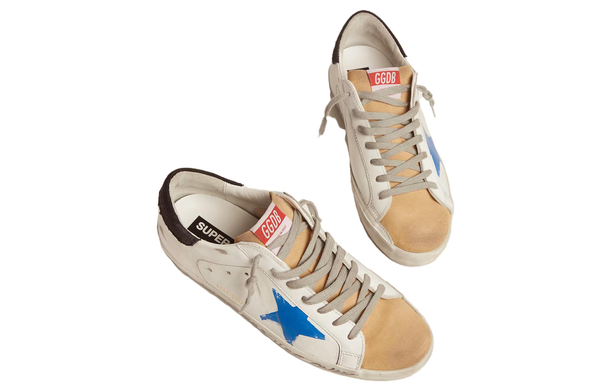 Golden Goose Super-Star 'Distressed White Blue' 圖 3