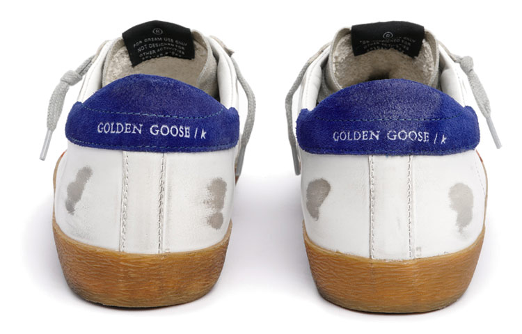 Golden Goose Super-Star 'Distressed White Blue' 圖 4