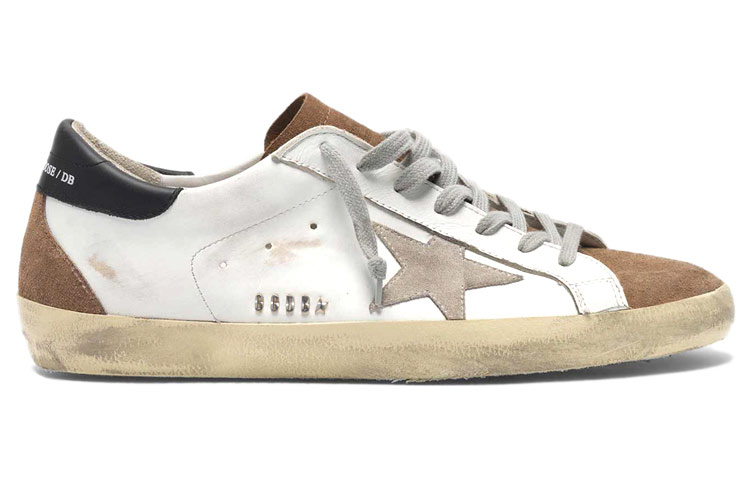 Golden Goose Super-Star 'Distressed White Brown' 圖 2