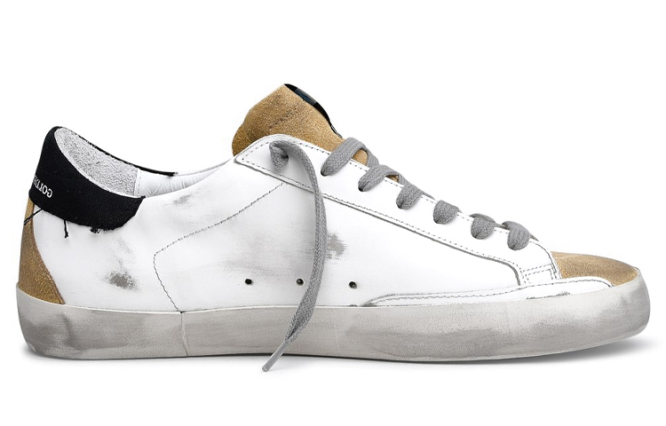 Golden Goose Super-Star 'Distressed White Green' 圖 2