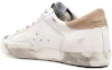 Shop Golden Goose Super-Star ''Versleten Wit Groen'' GMF00103.F002538.81526