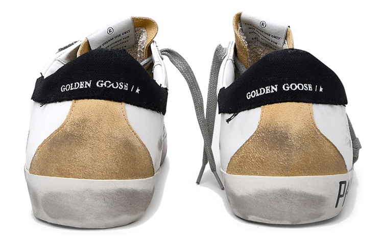 Golden Goose Super-Star 'Distressed White Green' 圖 5