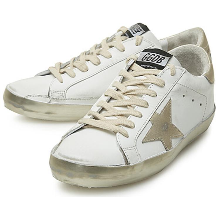 Lookbook Golden Goose Super-Star 'Bintang Emas Putih & Emas Usang' GCOMS590.E37