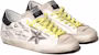 Golden Goose Super-Star 'Graffiti Hitam Putih Bergaya Distressed' GMF00101.F000300.10220